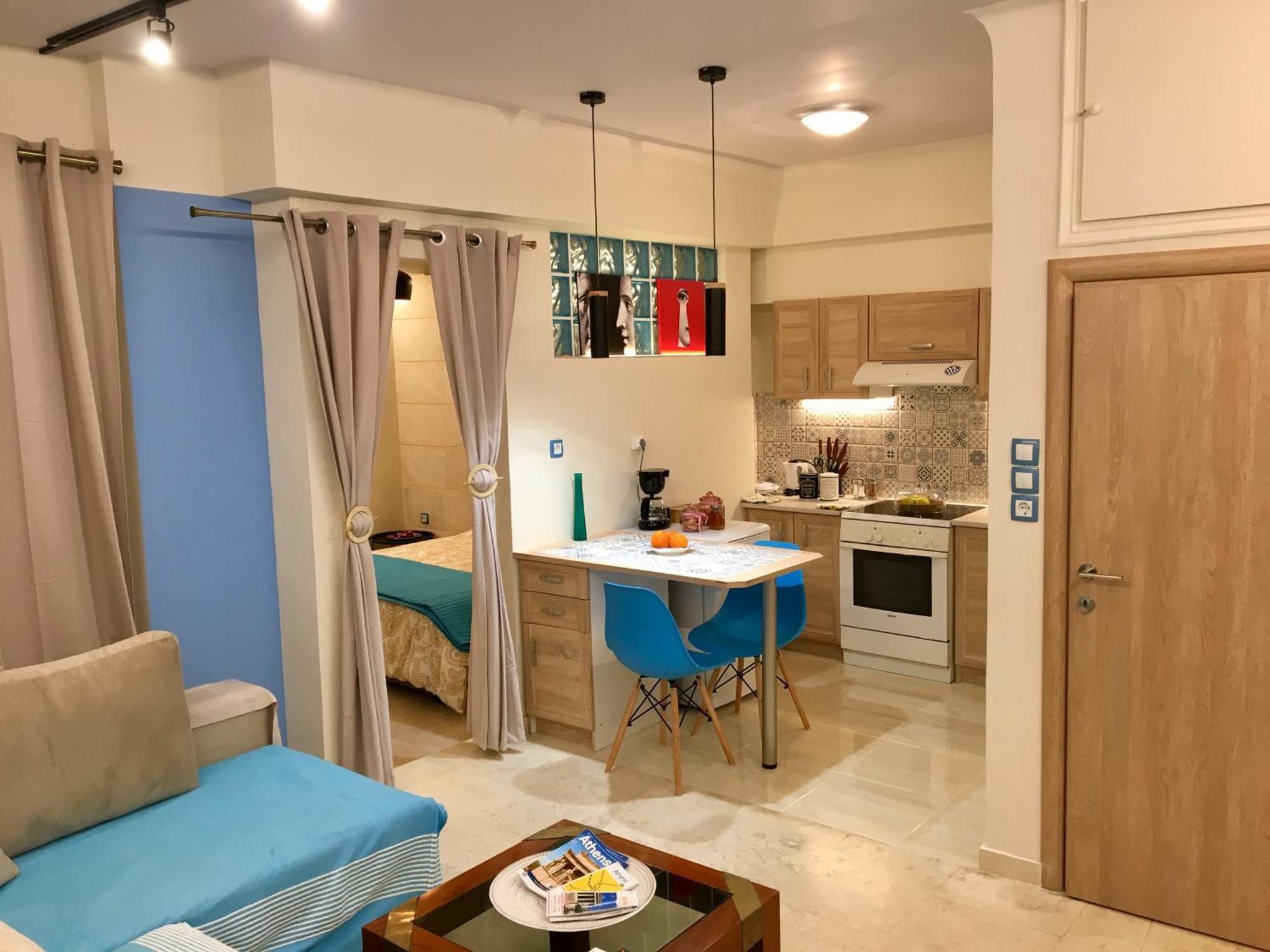 Piraeus Blue Grand Suite di Giorgio 10 mins from the port. Esterno foto